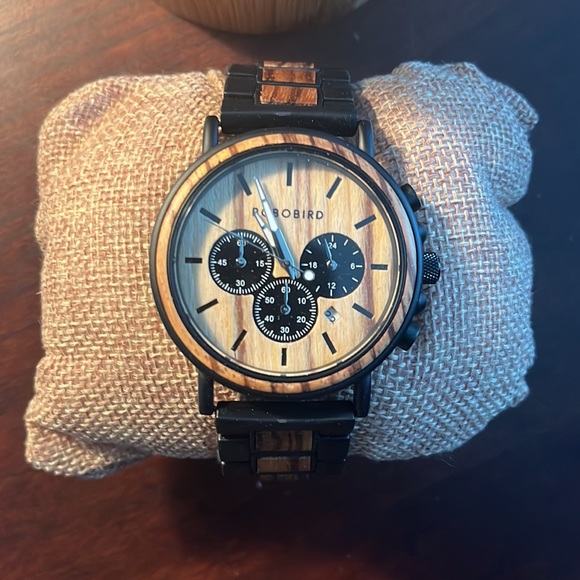 Bobobird Wood-Style Watch - Picture 2 of 3